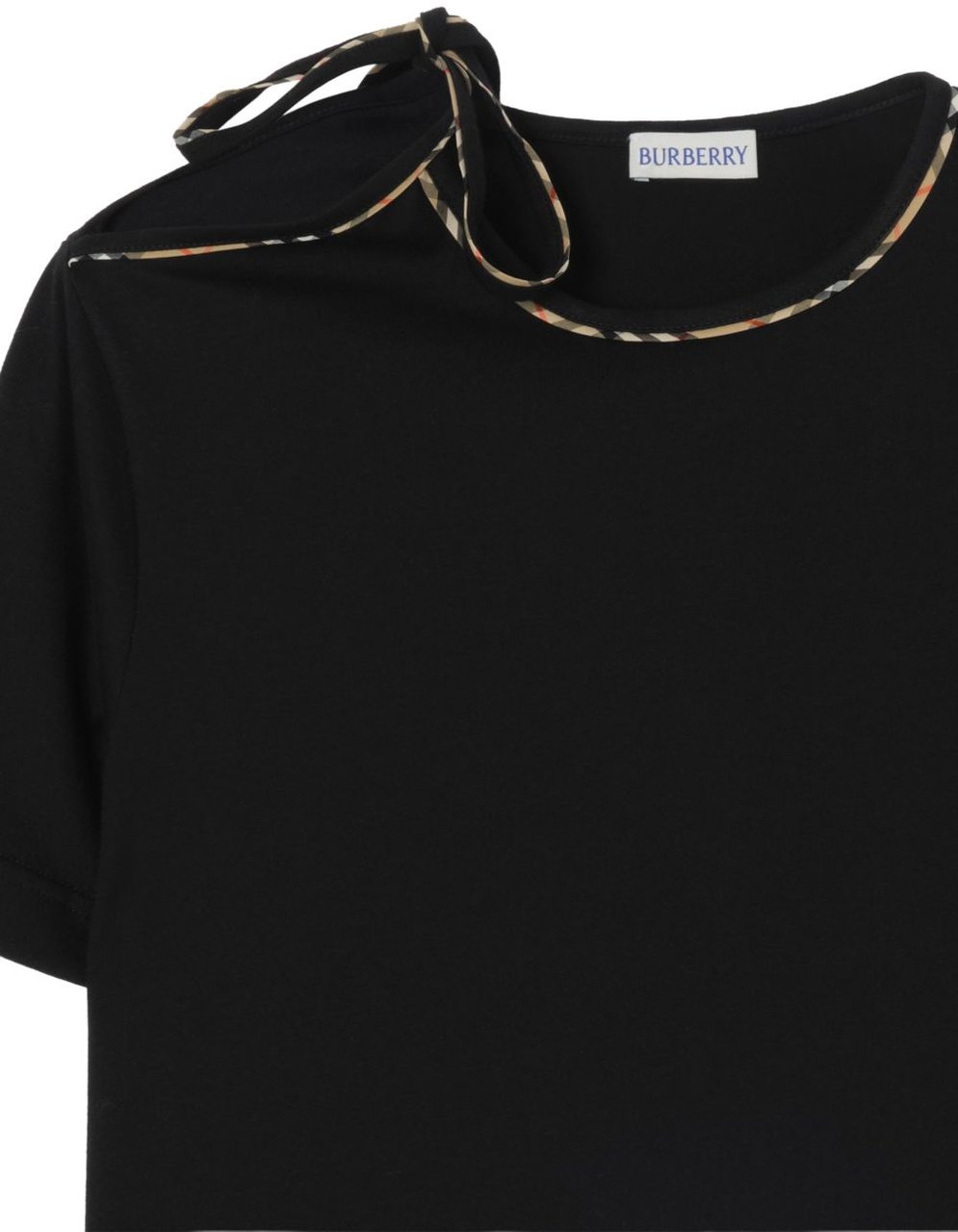 Burberry T-Shirts And Polos Black Zwart