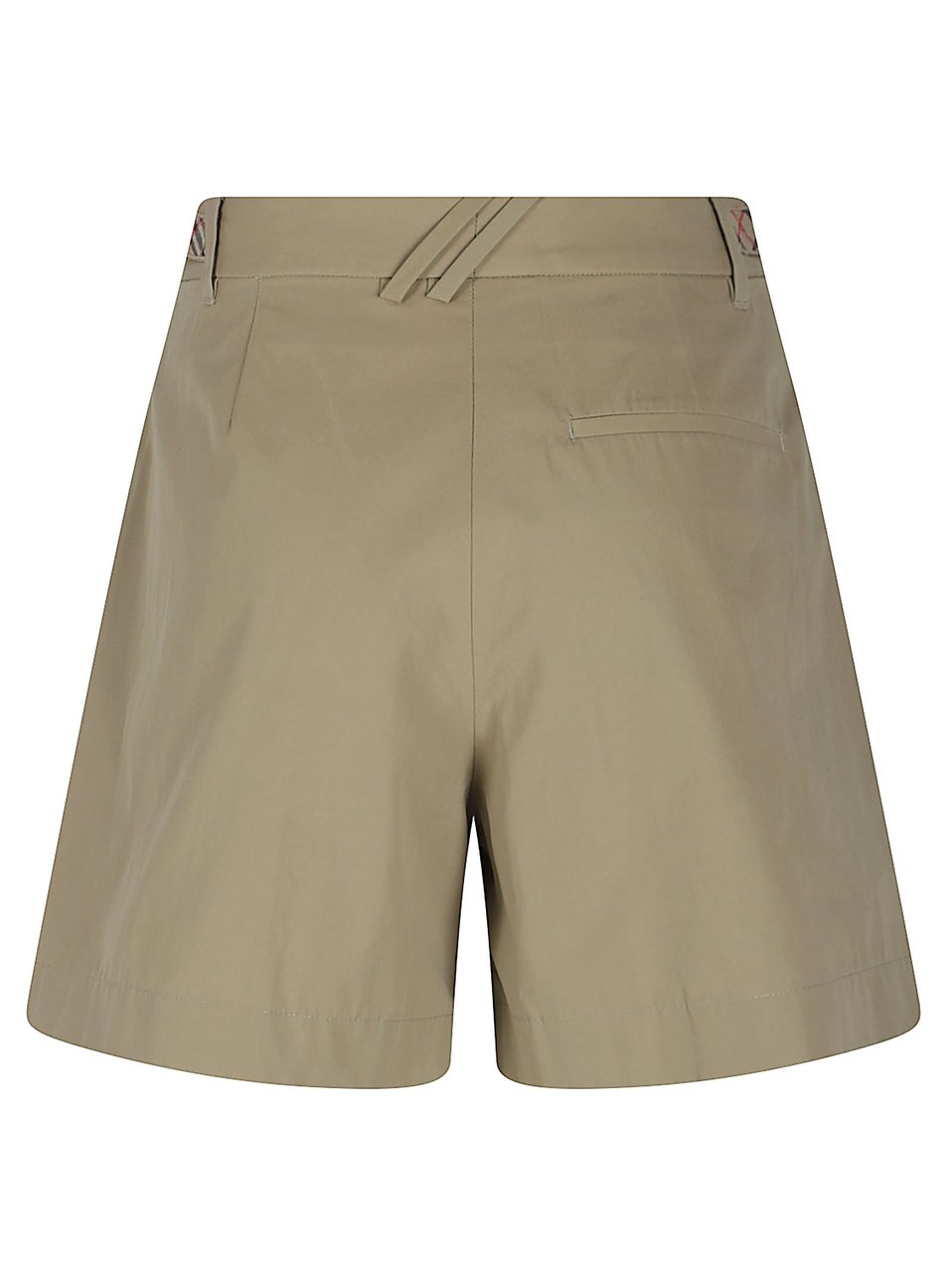 Burberry Tailored Brown Shorts with Classic Straight Cut Roze