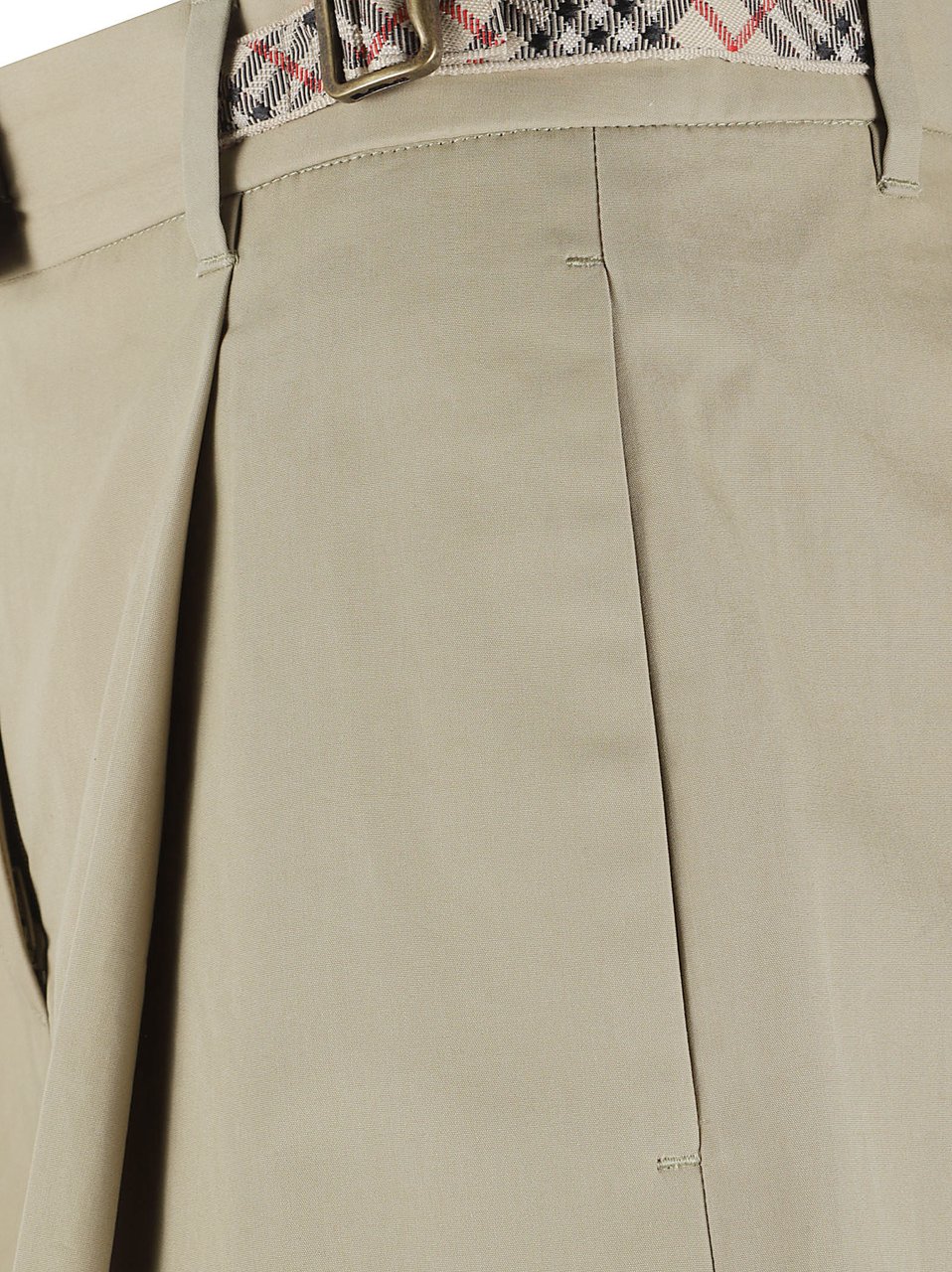 Burberry Tailored Brown Shorts with Classic Straight Cut Roze