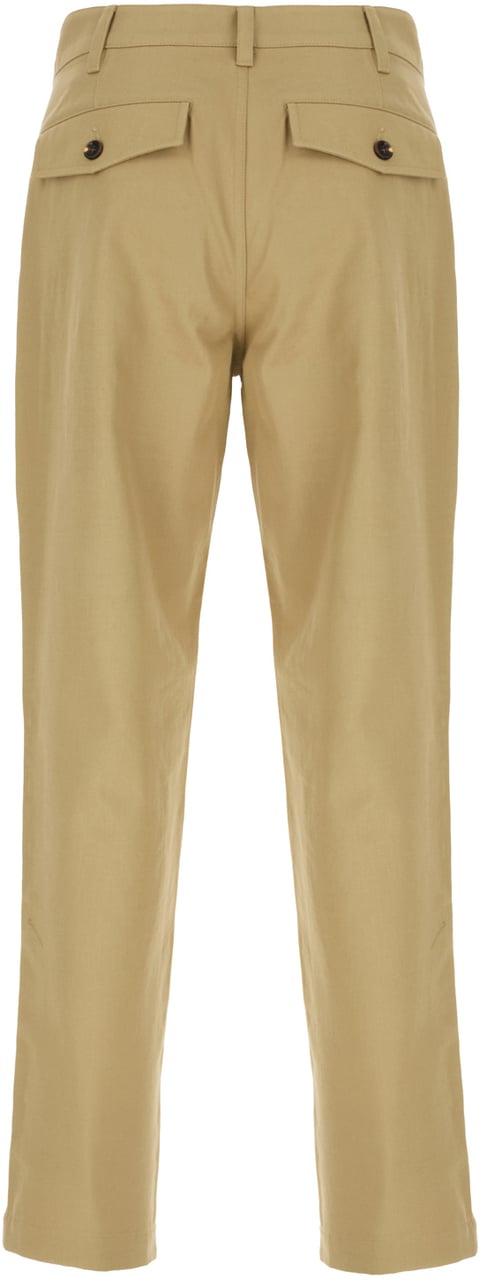 Burberry Burberry Beige cotton pants Beige