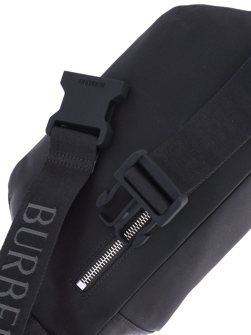 Burberry Black Sonny Fabric Belt Bag Zwart