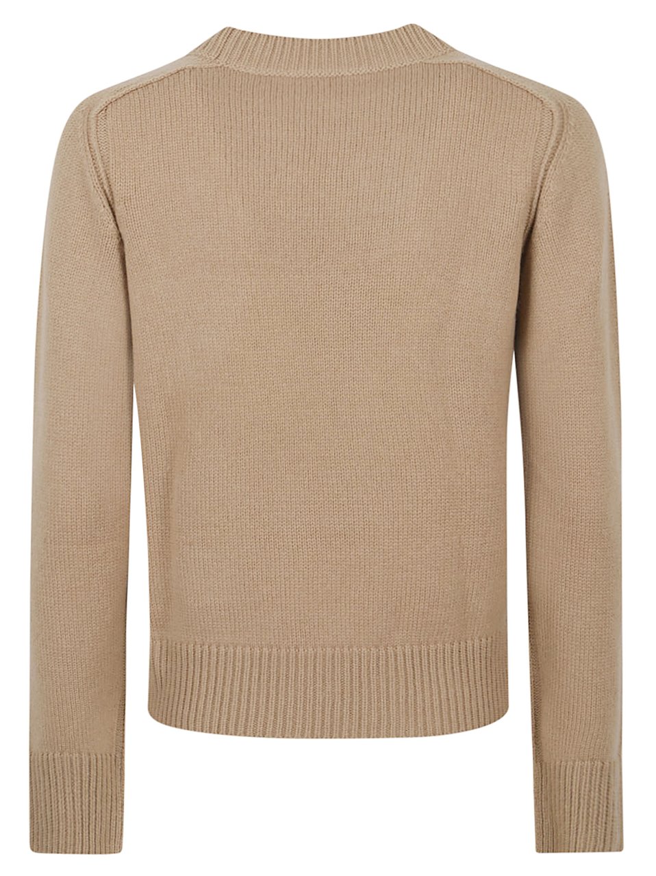 Burberry Wool Cashmere-Blend Equestrian Knight Sweater Roze