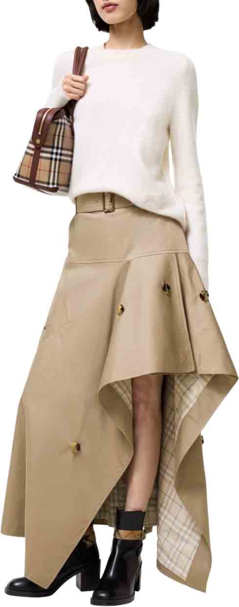 Burberry Skirts Beige Beige