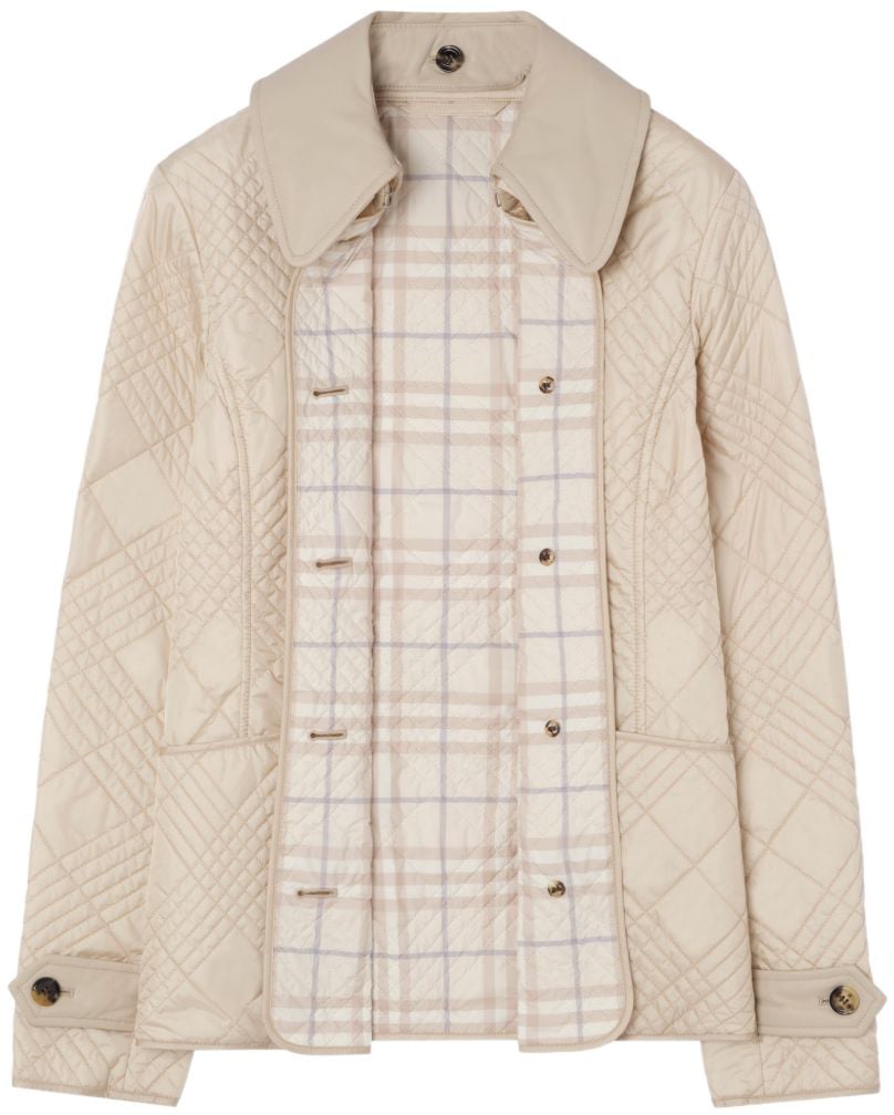 Burberry Jackets Beige Beige