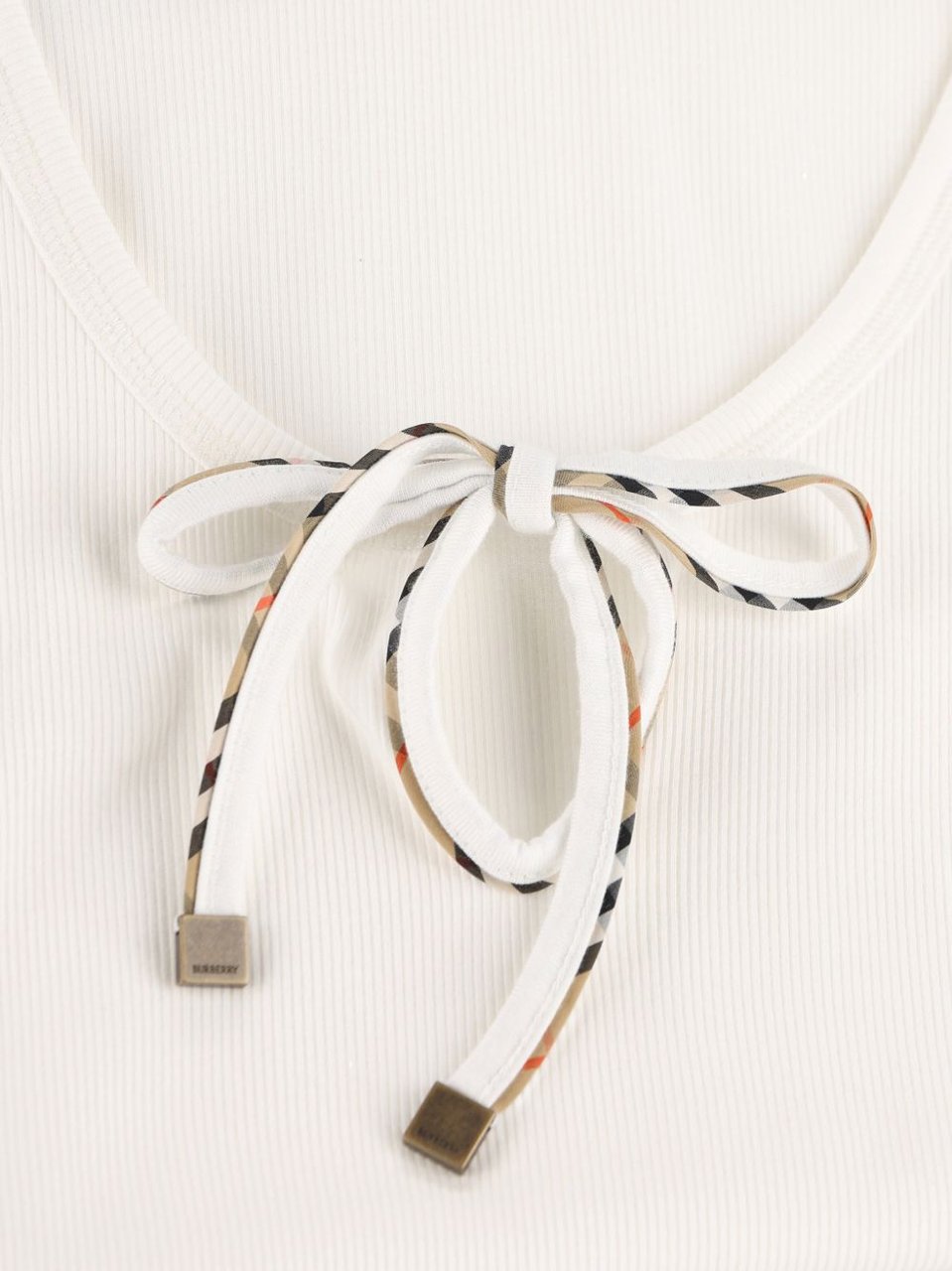 Burberry Top White Wit