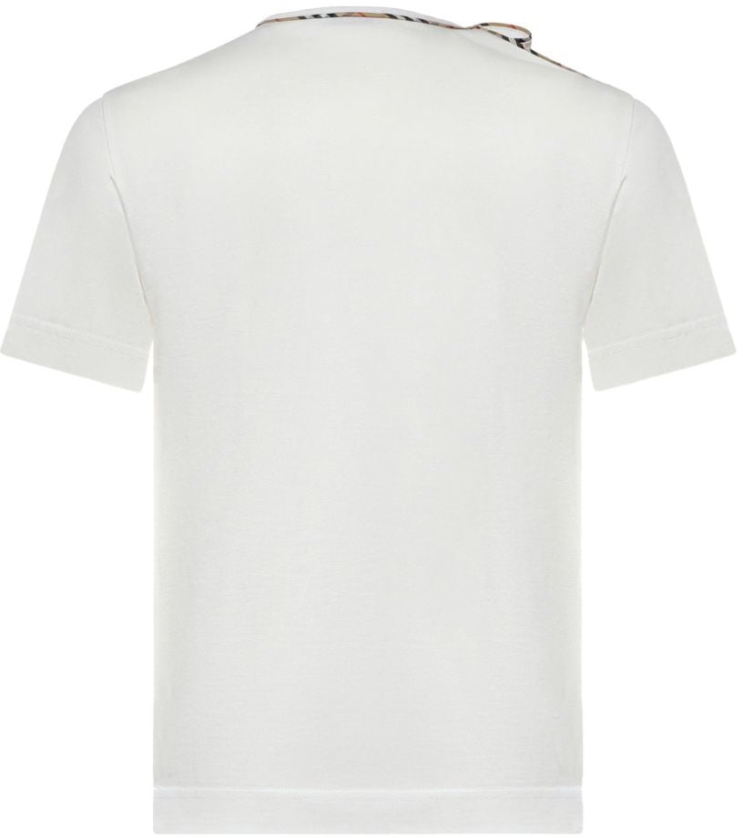 Burberry T-Shirts And Polos White Wit