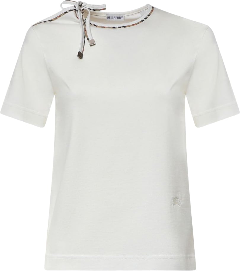 Burberry T-Shirts And Polos White Wit