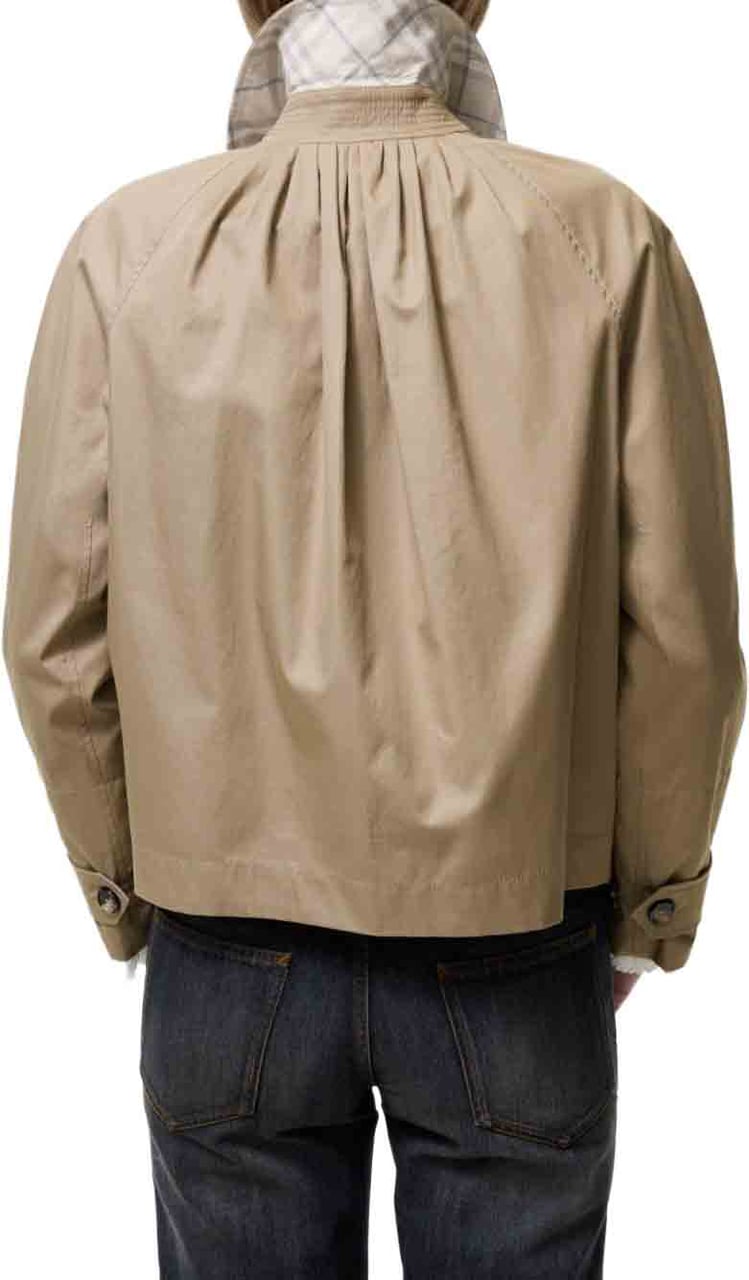Burberry Jackets Beige Beige