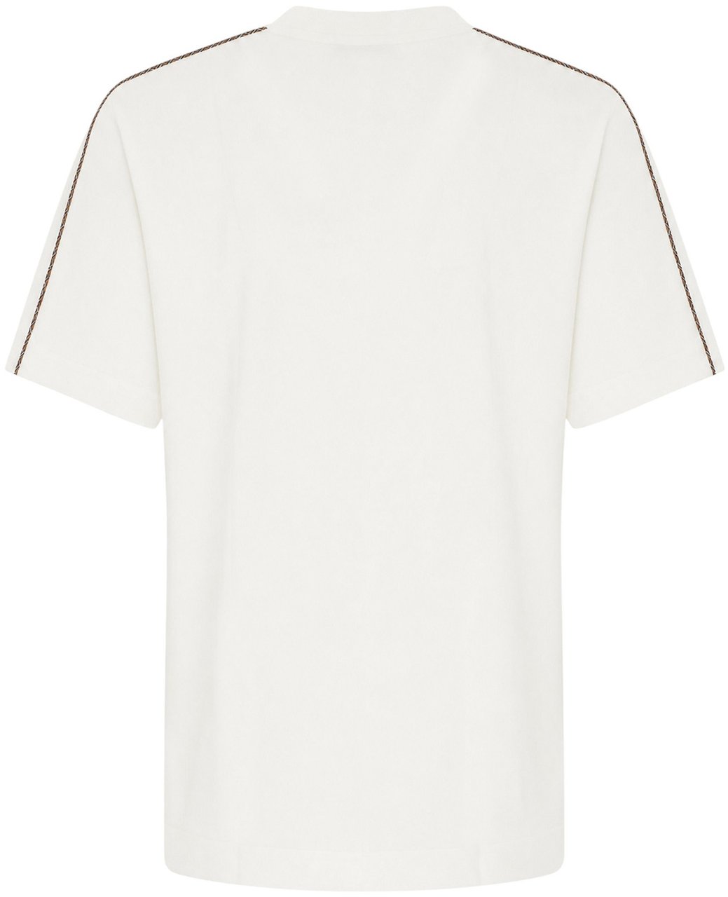 Burberry White cotton t-shirt Wit
