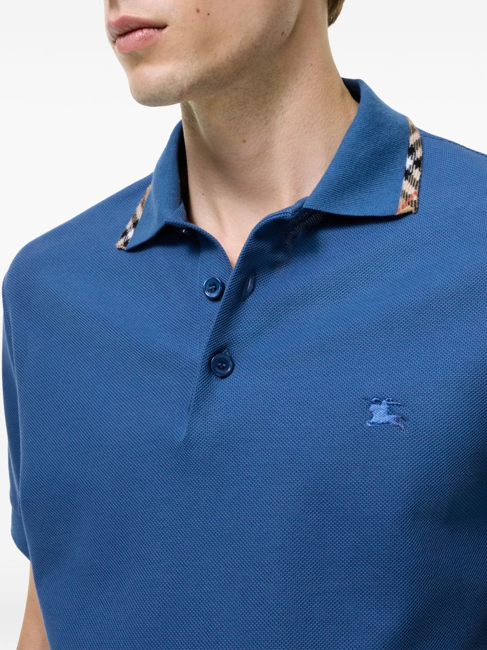 Burberry T-Shirts And Polos Navy Navy