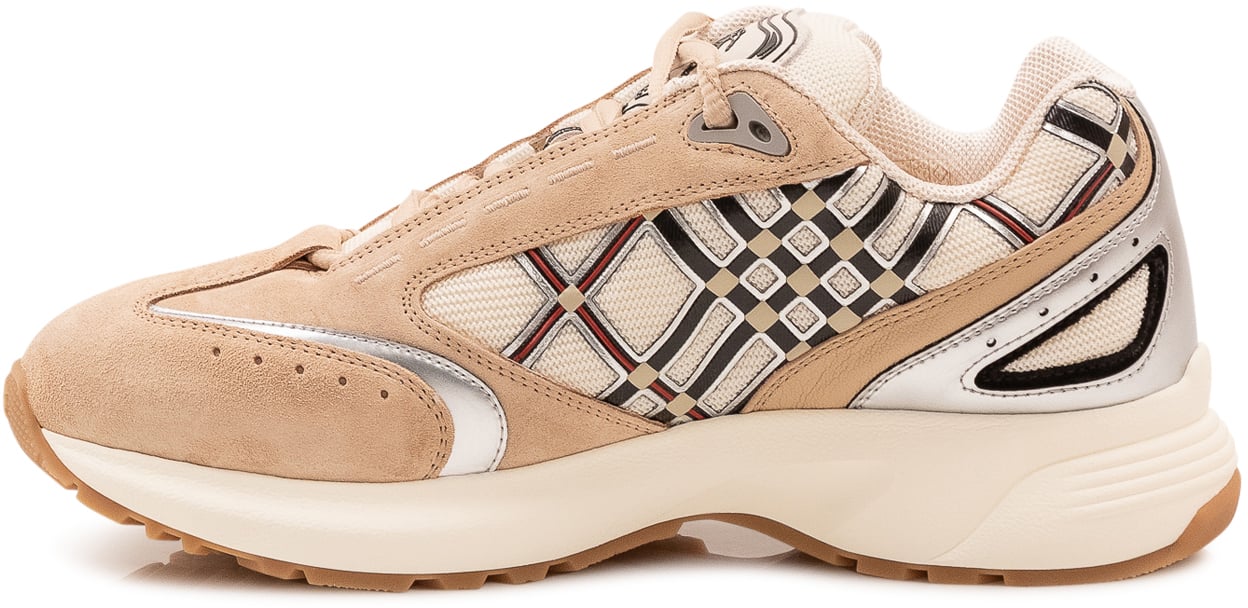 Burberry Eclipse Runner Sneaker con Pannelli Beige