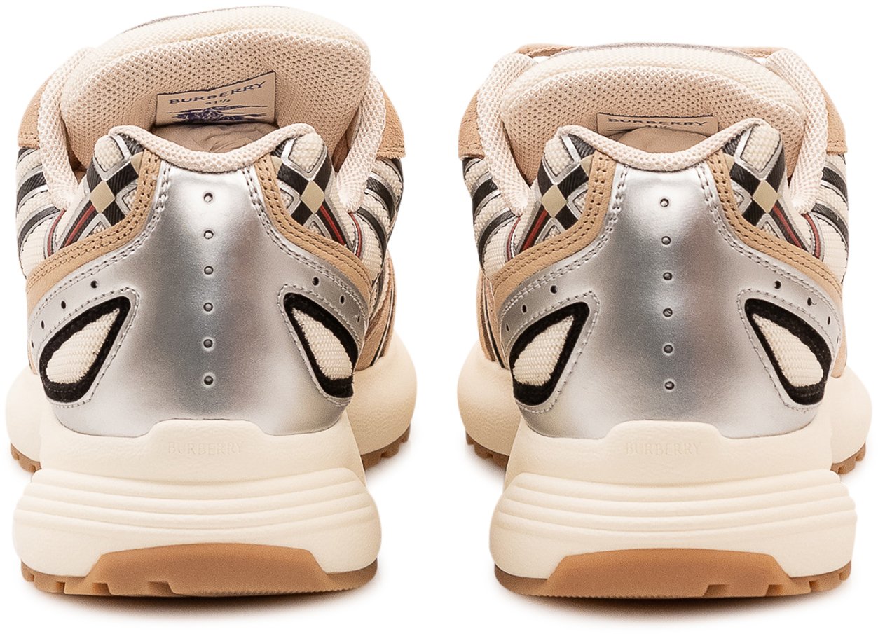 Burberry Eclipse Runner Sneaker con Pannelli Beige