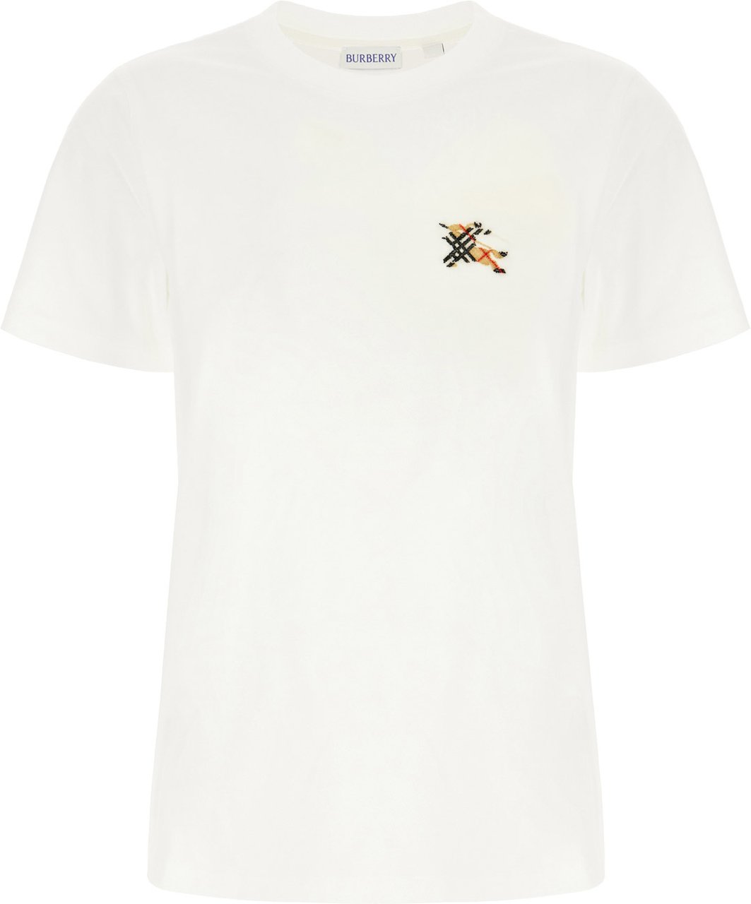Burberry White cotton t-shirt Wit