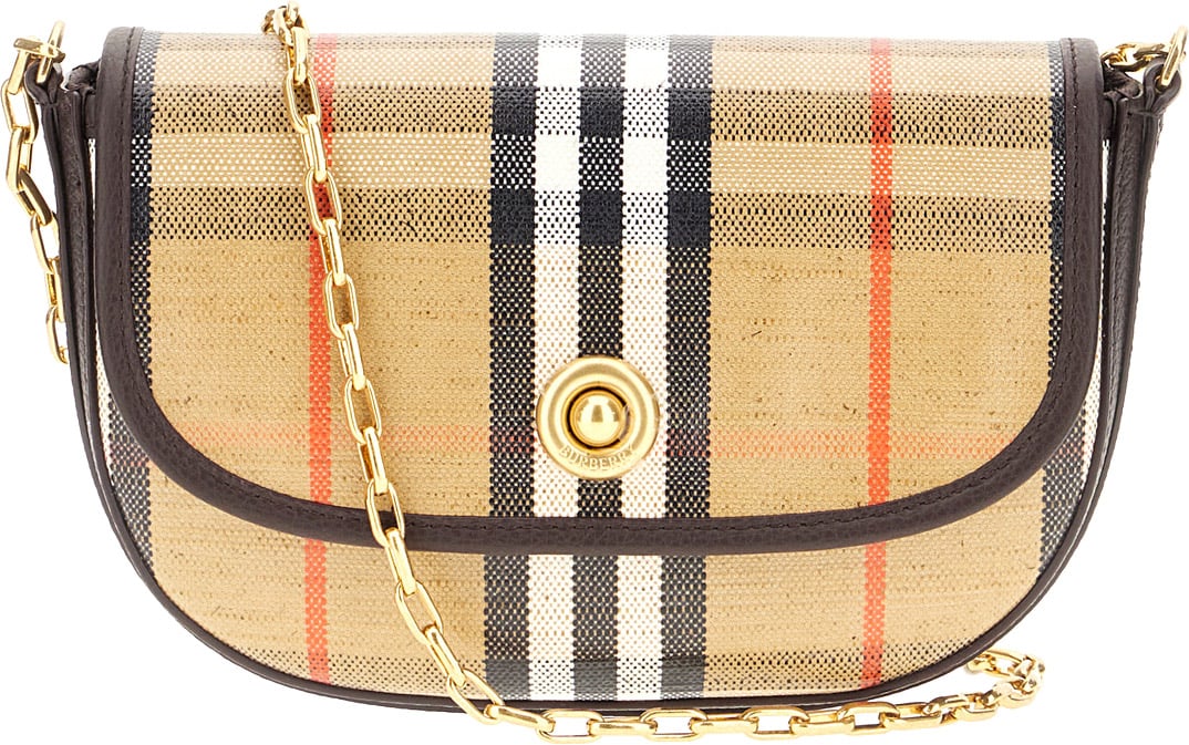 Burberry Printed leather crossbody bag Divers