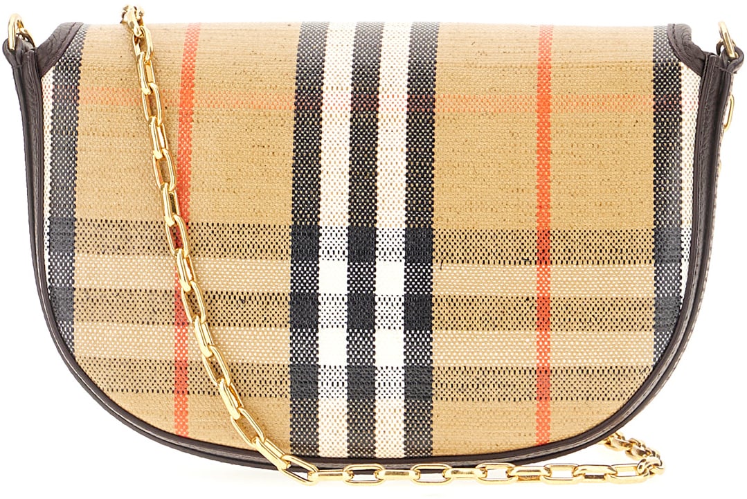 Burberry Printed leather crossbody bag Divers