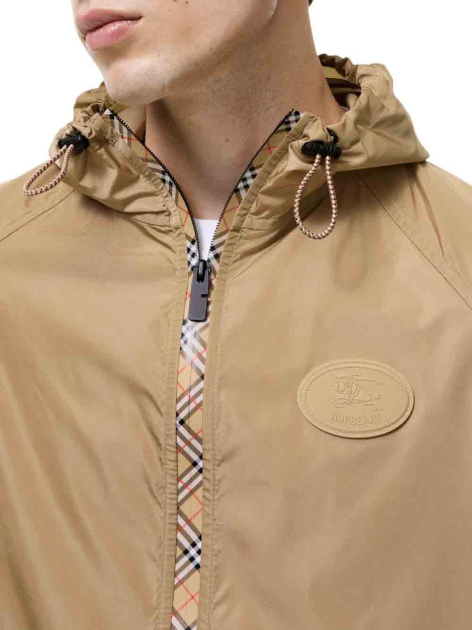 Burberry Coats Beige Beige