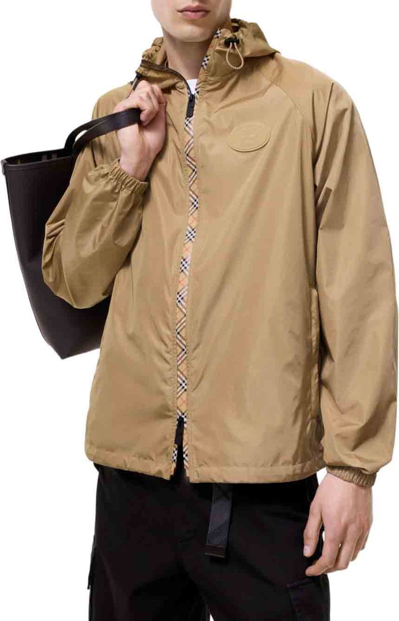 Burberry Coats Beige Beige