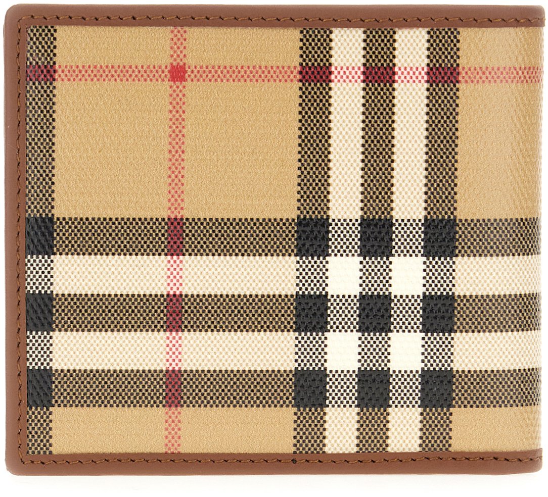 Burberry Printed fabric wallet Divers