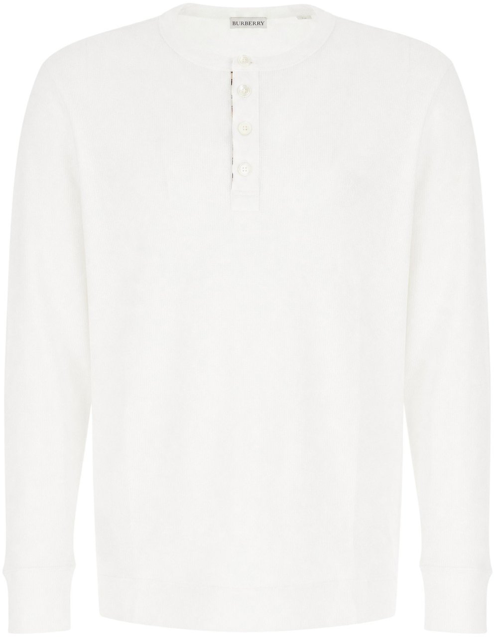 Burberry White cotton t-shirt Wit