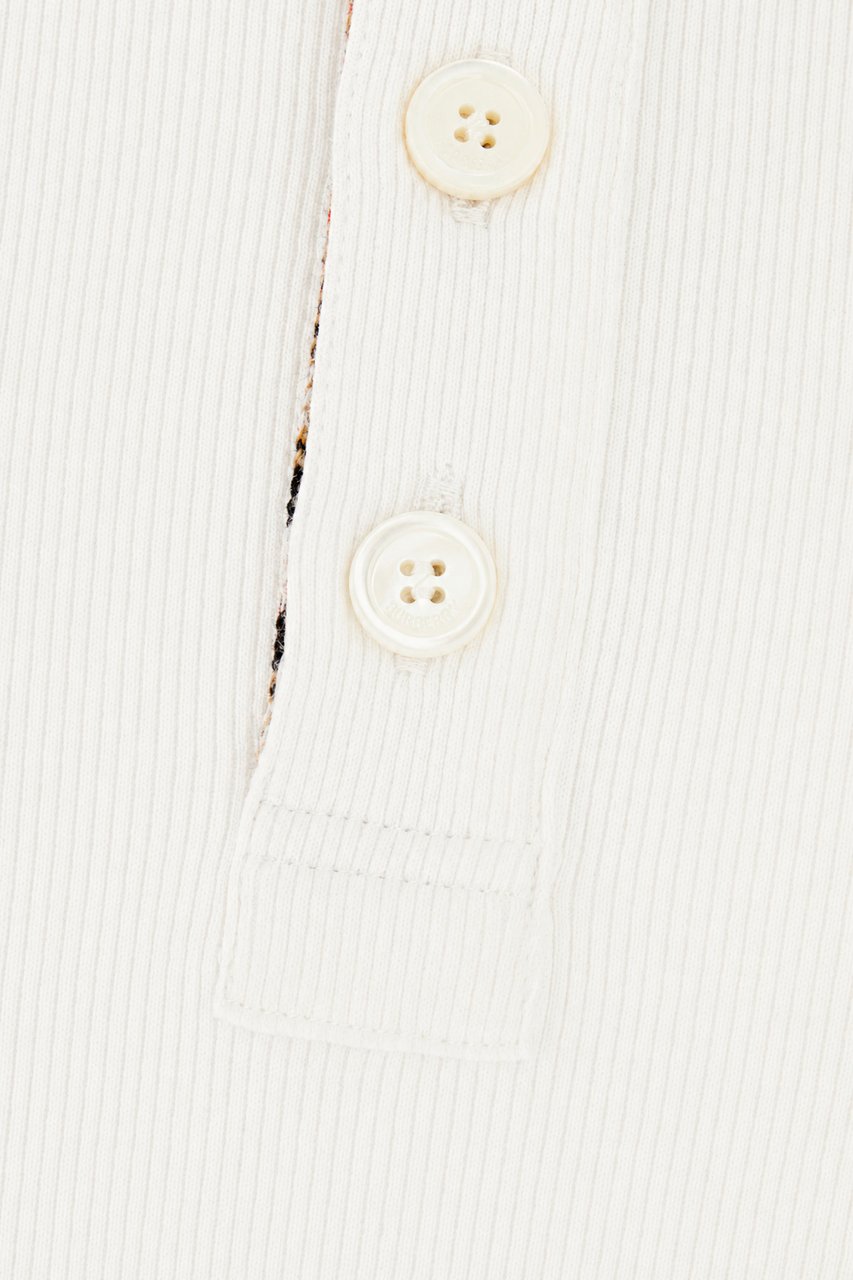 Burberry White cotton t-shirt Wit