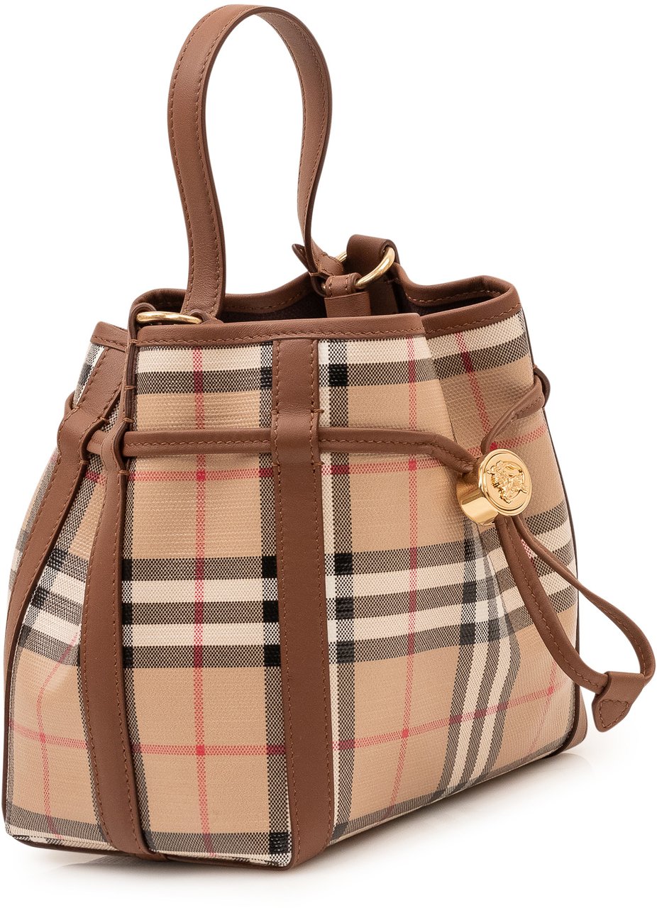 Burberry Borsa Bucket Drawstring Beige