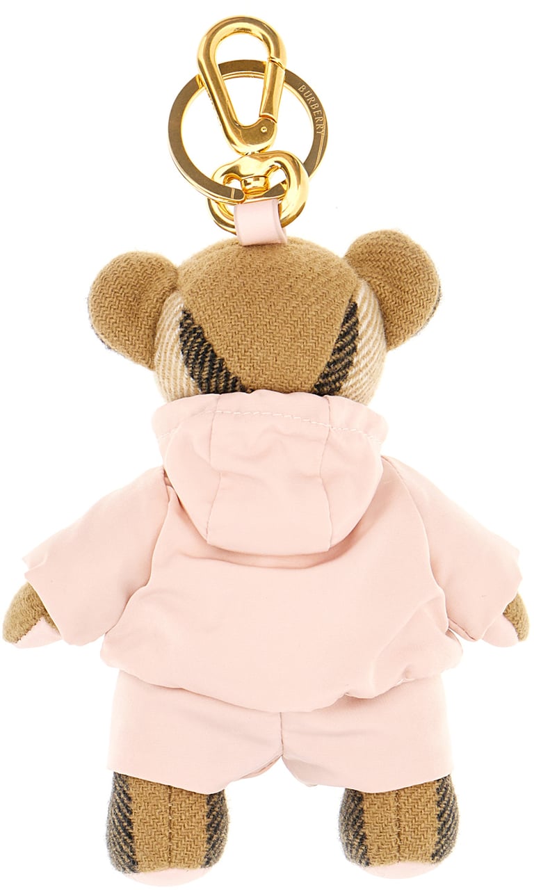 Burberry Gold metal key ring Divers