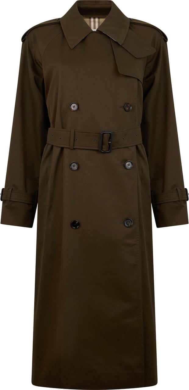 Burberry Long trench with belt Bruin