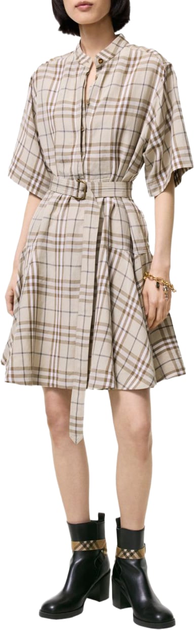 Burberry Dresses Beige Beige