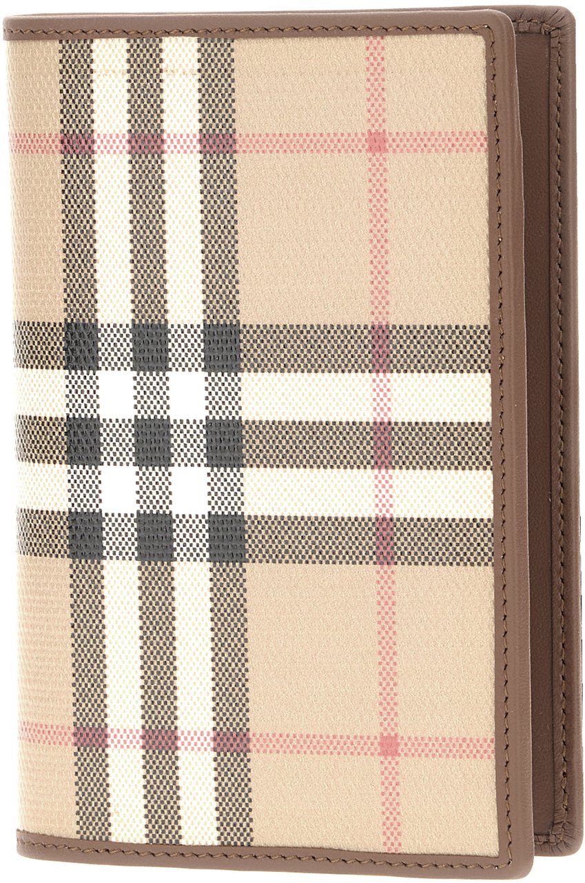 Burberry Printed canvas wallet Divers