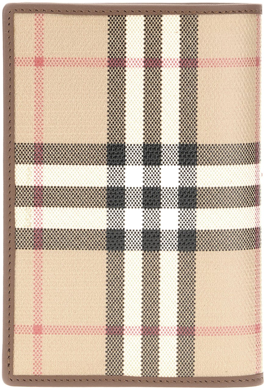 Burberry Printed canvas wallet Divers