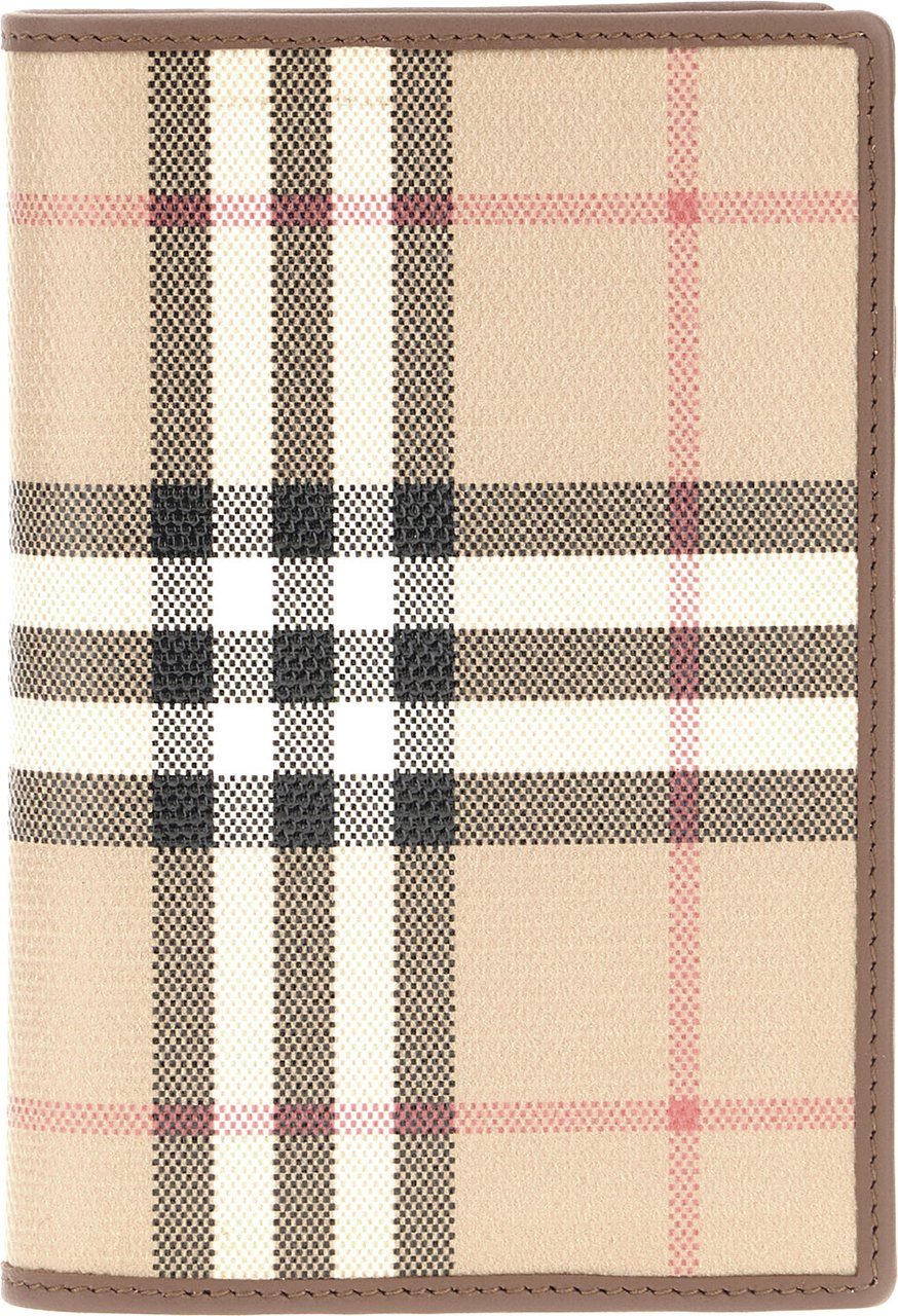Burberry Printed canvas wallet Divers