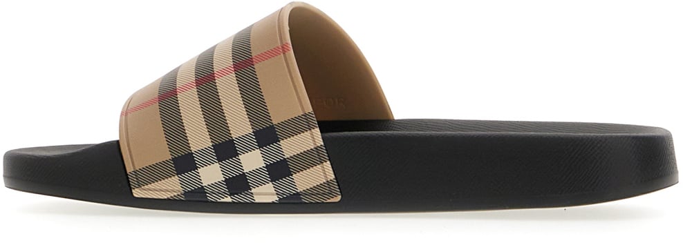 Burberry Printed rubber slippers Divers