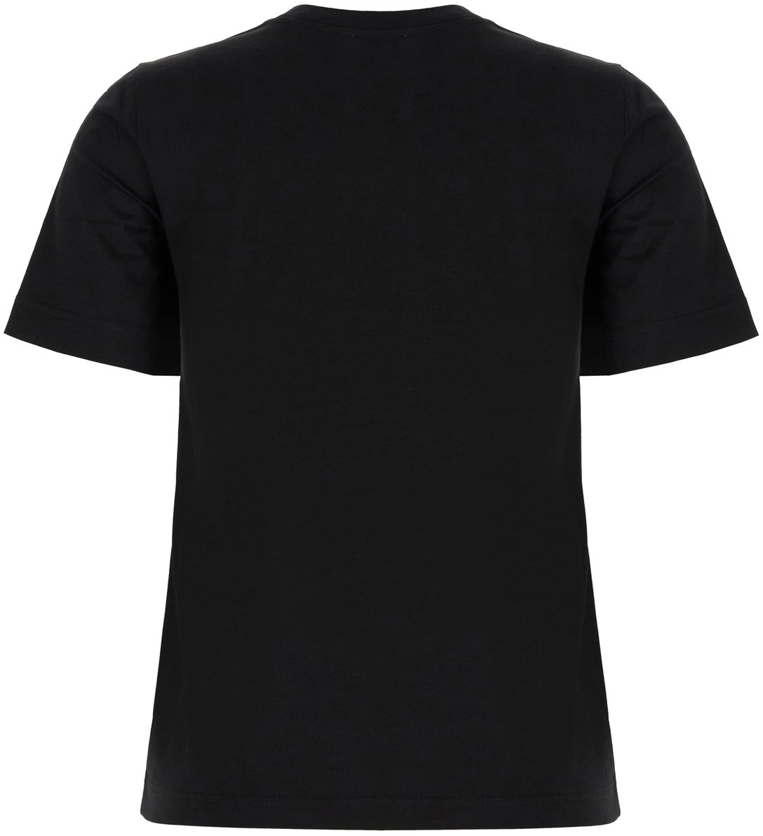 Burberry Black cotton t-shirt Zwart