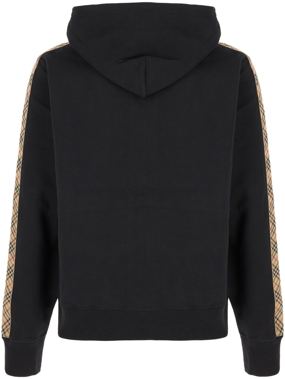 Burberry Black cotton sweatshirt Zwart