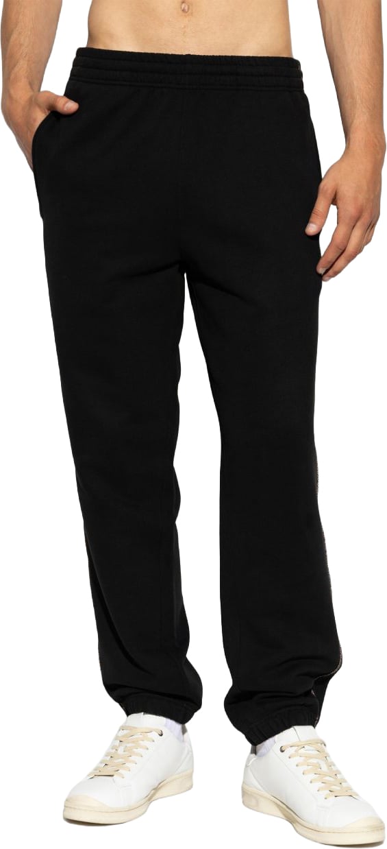 Burberry Trousers Black Zwart