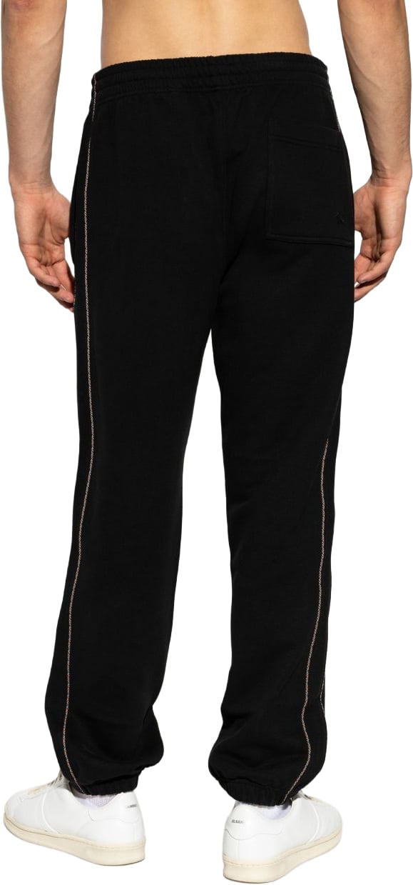 Burberry Trousers Black Zwart