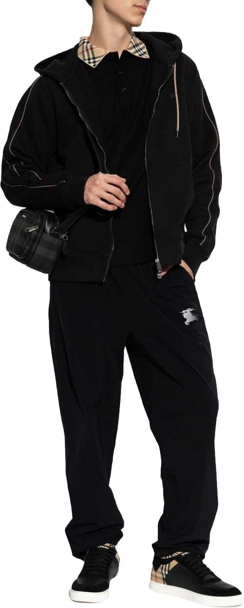 Burberry Sweaters Black Zwart