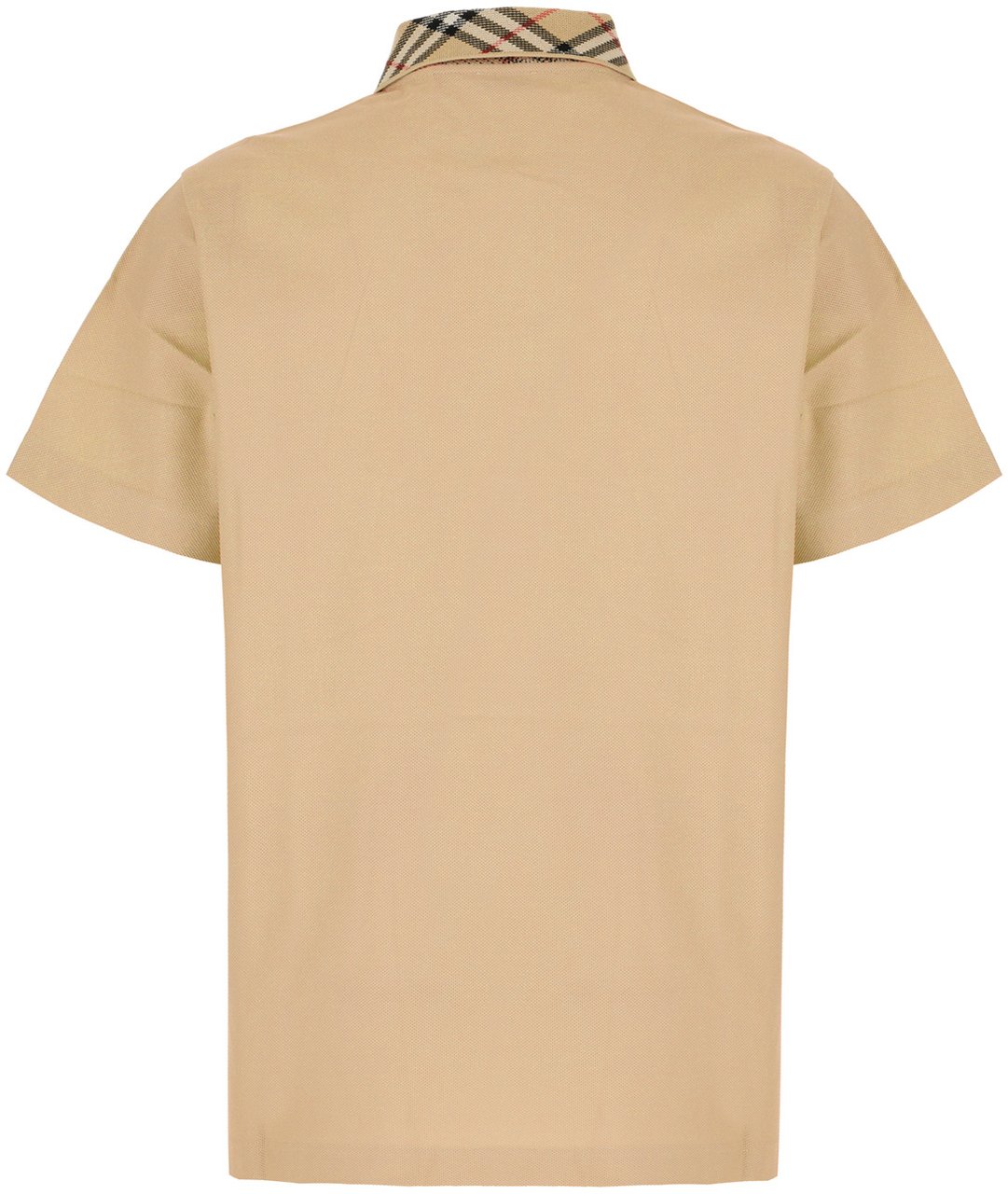 Burberry Beige piquet polo shirt Beige
