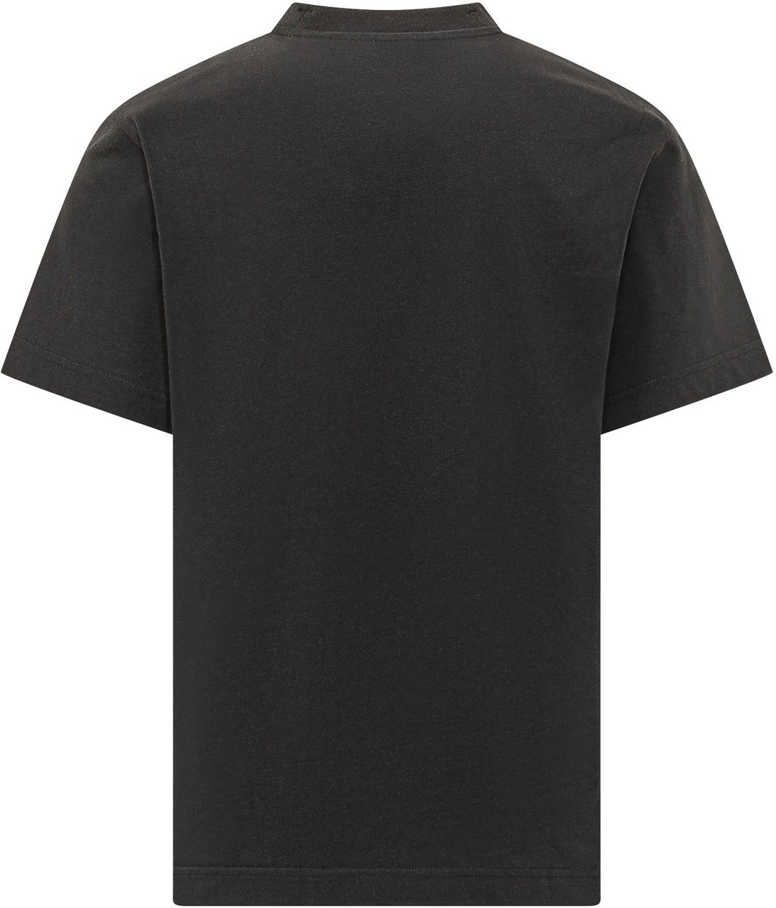 Burberry Seth T-shirt con Inserto Laterale Donkergrijs