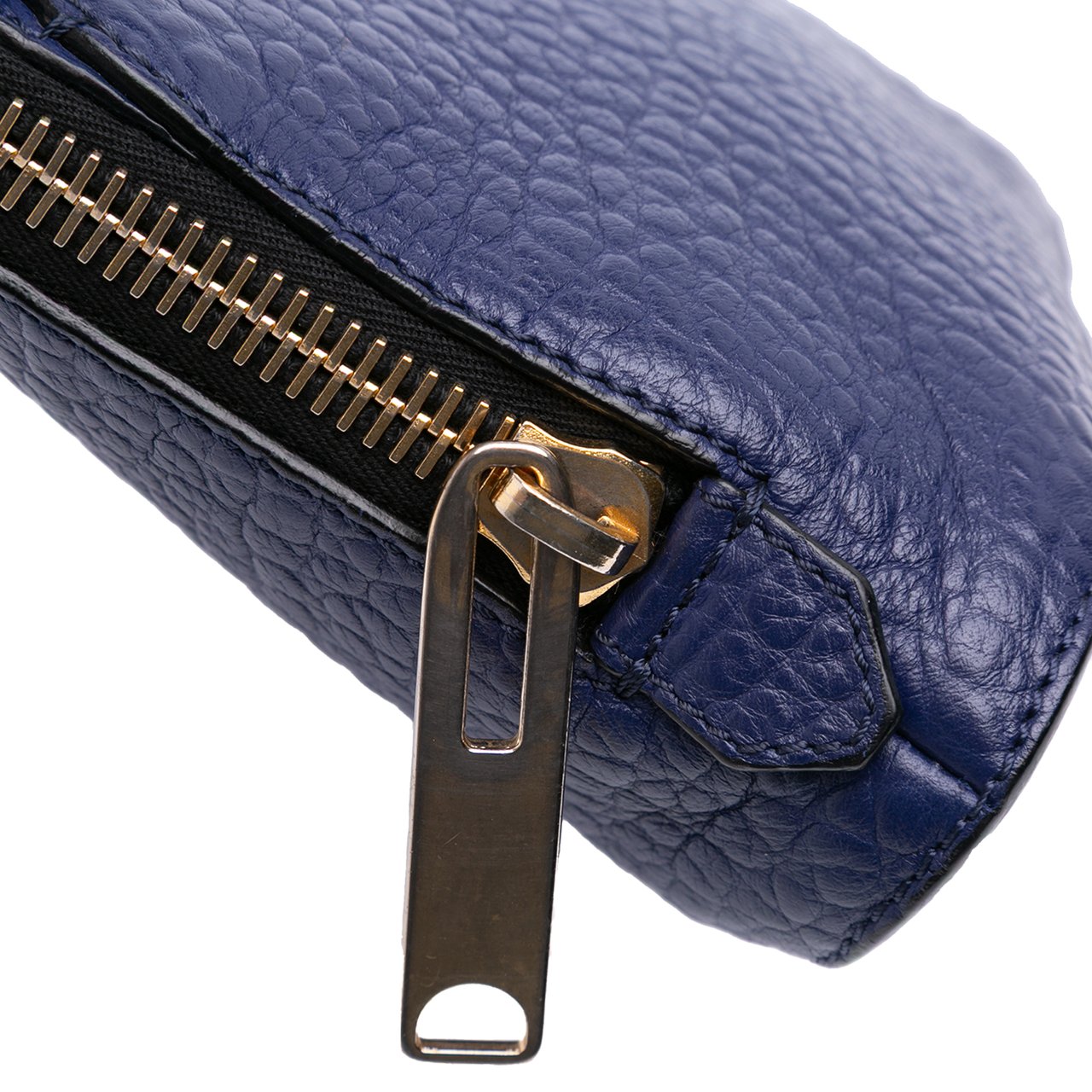 Burberry Leather Harrogate Crossbody Blauw