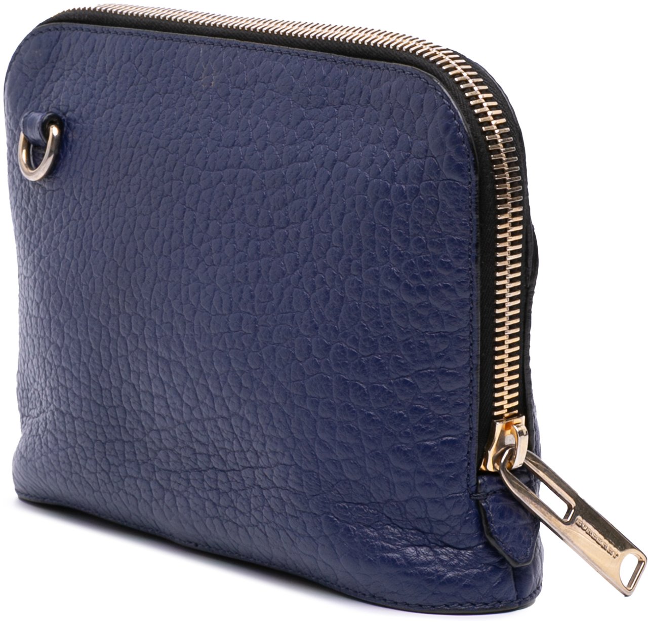 Burberry Leather Harrogate Crossbody Blauw