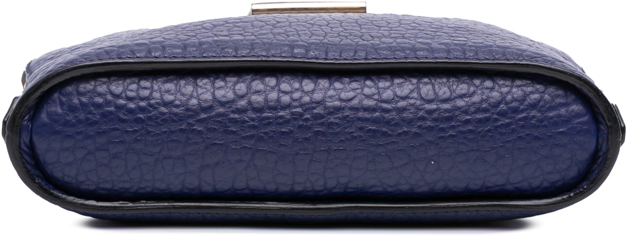 Burberry Leather Harrogate Crossbody Blauw