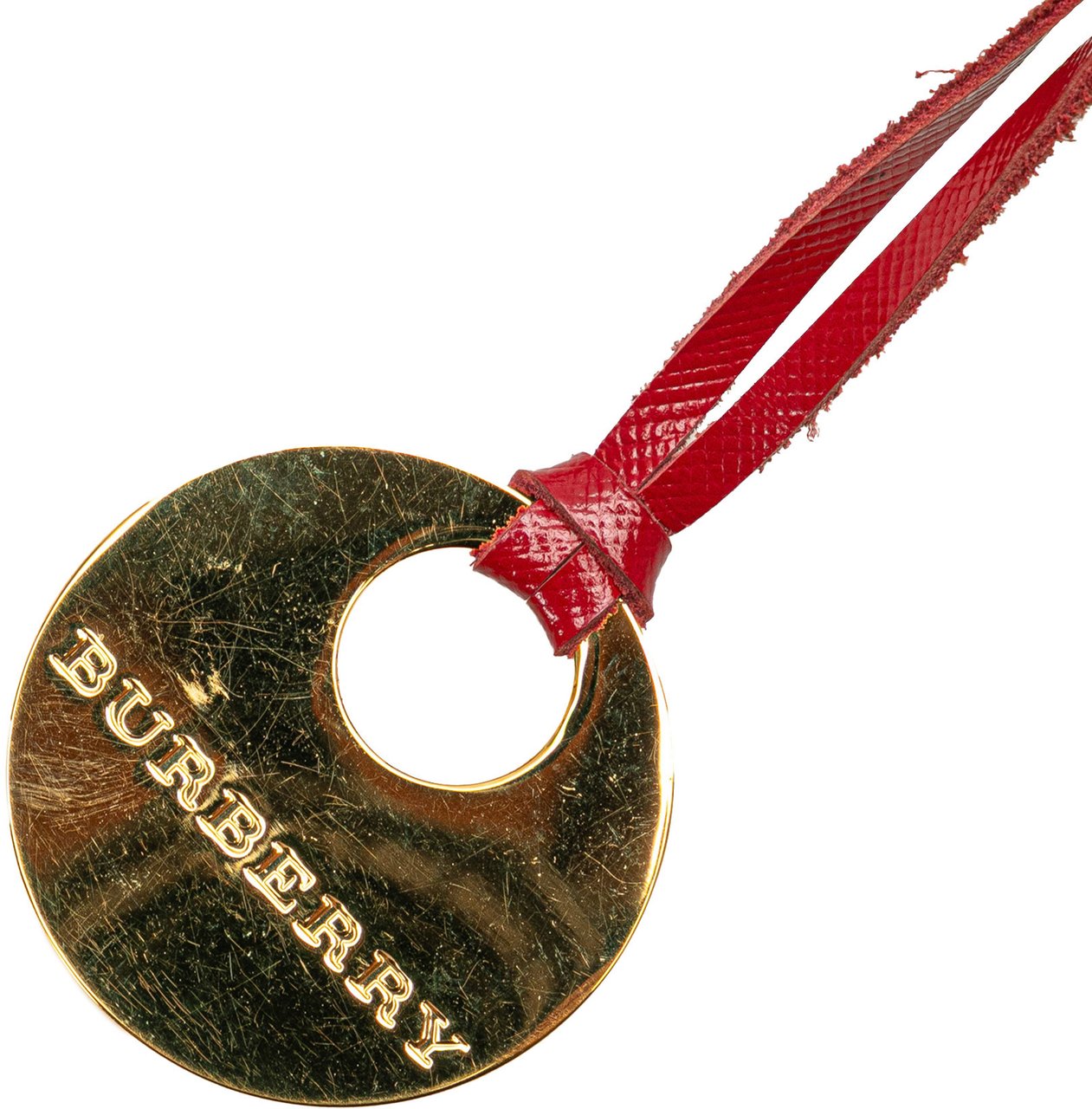 Burberry Haymarket Check Canvas Handbag Bruin