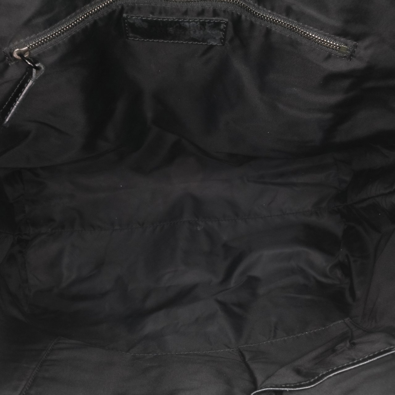 Burberry Medium Beat Check Nylon Victoria Tote Grijs