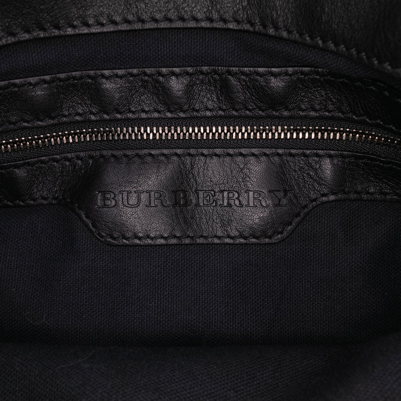 Burberry House Check Canvas and Leather Parsons Satchel Bruin