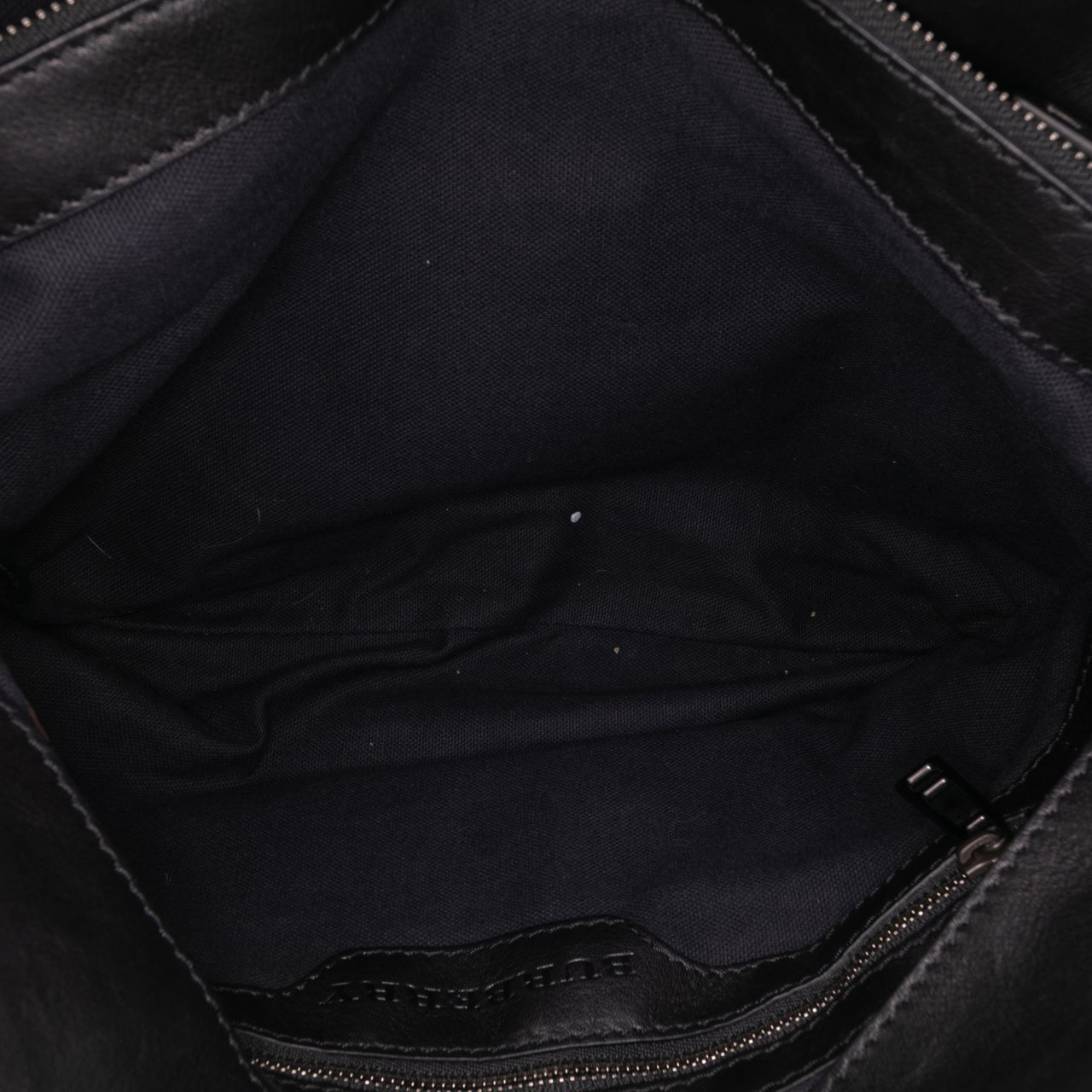 Burberry House Check Canvas and Leather Parsons Satchel Bruin