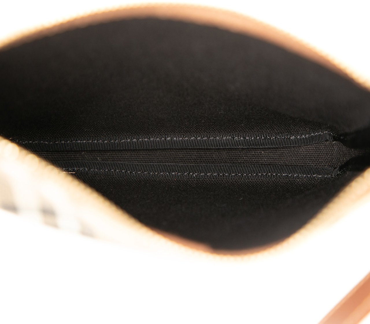 Burberry Haymarket Check Coated Canvas Crossbody Bruin