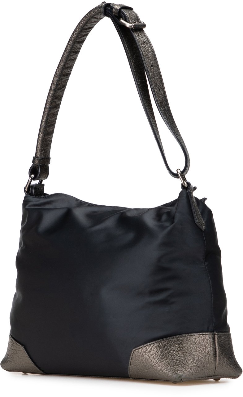 Burberry Nylon Shoulder Bag Zwart