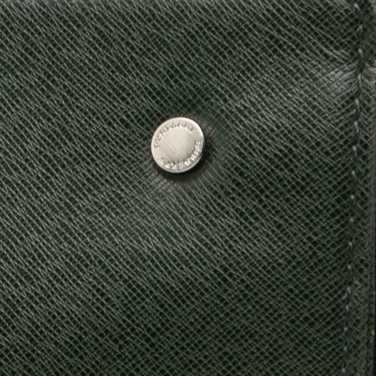 Burberry Leather Clutch Groen