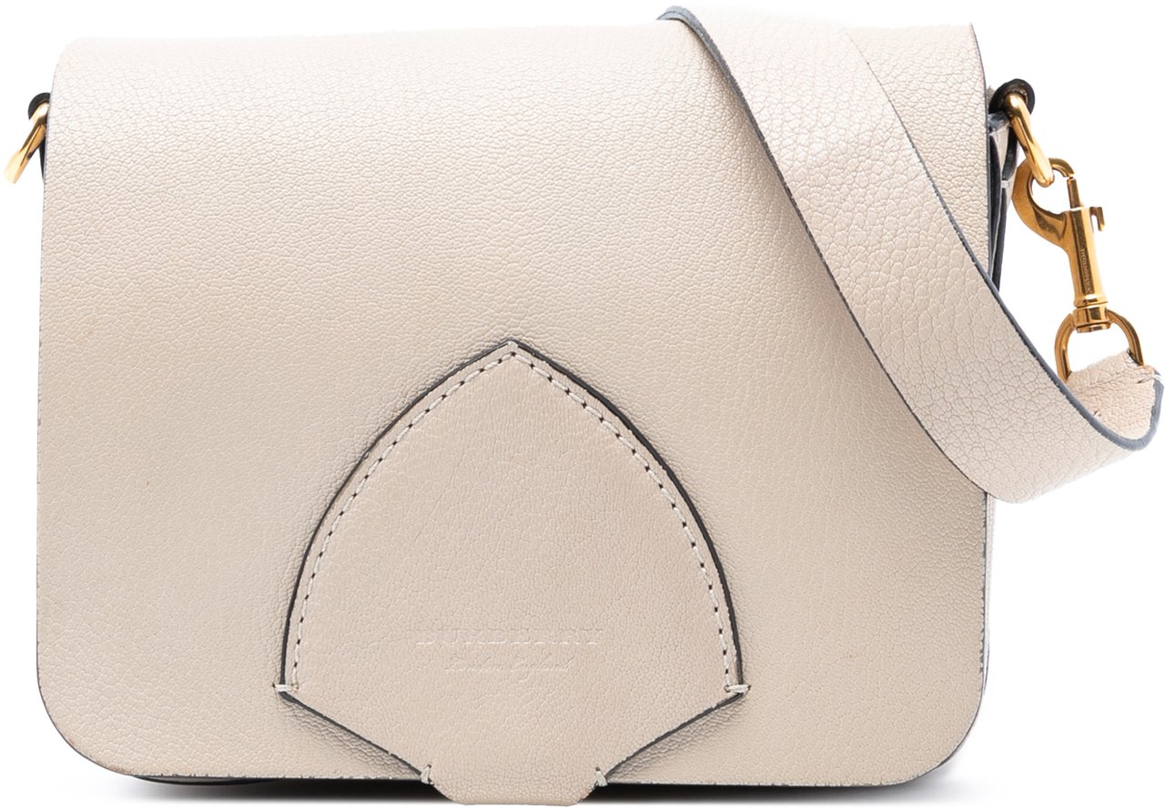 Burberry Leather Bridle Square Crossbody Bruin
